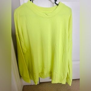 Aerie oversized beach fleece sweatshirt